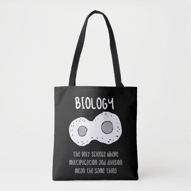 Biology - Biology The Only Science Gift Tote Bag (Front)
