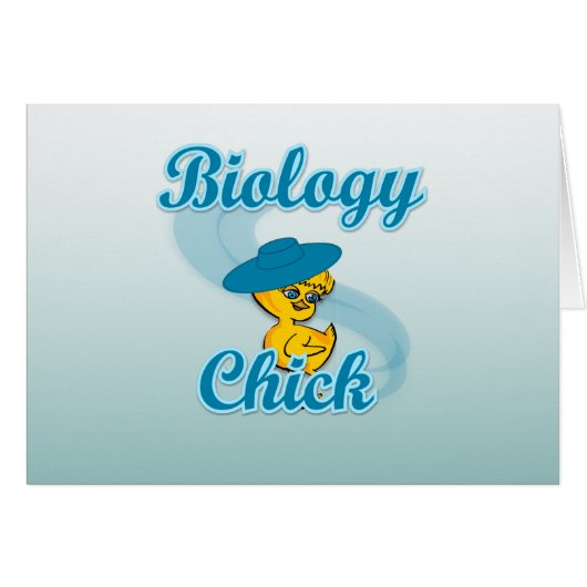 Biology Chick #3 Cards (Front Horizontal)