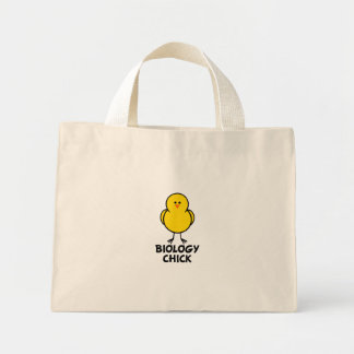 Biology Chick Mini Tote Bag