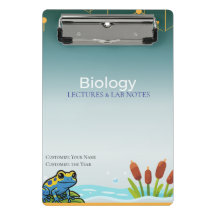 Biology clipboard – Study Notes & Lab Organization