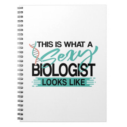 Biology Gift Ideas  Biologist Teacher Students Notebook