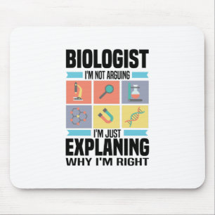 Biology Gifts Biologists Teacher Science Student Mouse Pad