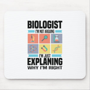 Biology Gifts   Biologists Teacher Science Student Mouse Pad