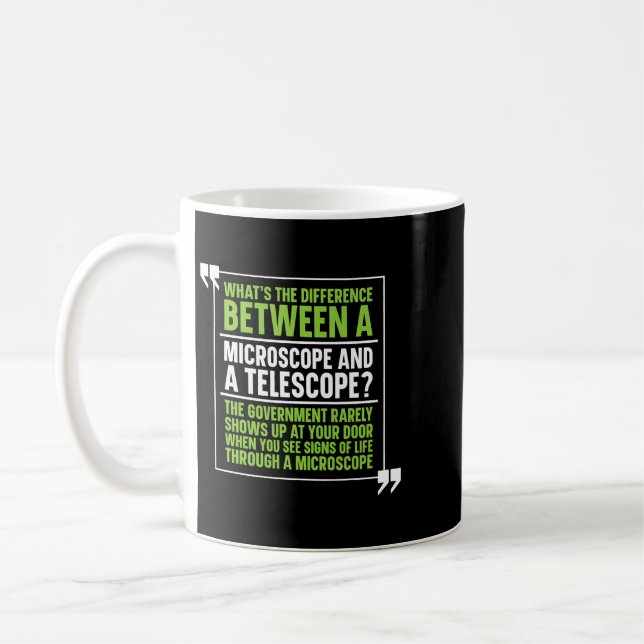 Biology Hilarious Science Scientist Student Biolog Coffee Mug (Left)