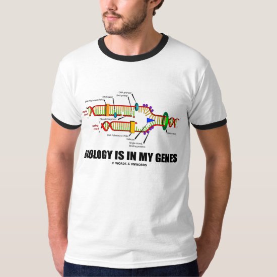 Biology Is In My Genes (DNA Replication) T-Shirt