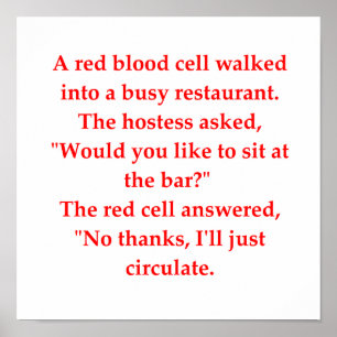 biology joke poster
