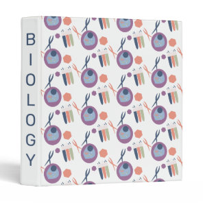 Biology Lab Teacher Class  3 Ring Binder