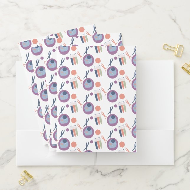 Biology Lab Teacher Class  Pocket Folder (In Situ)