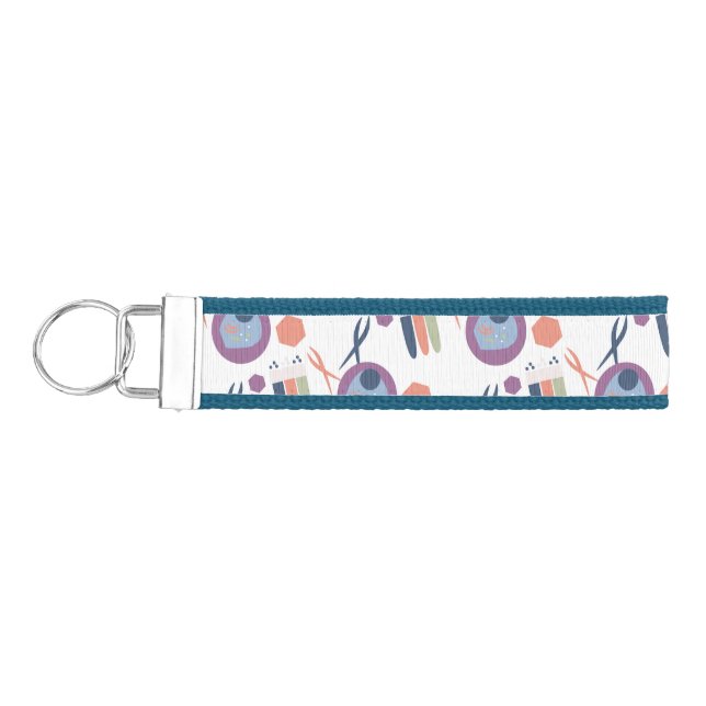 Biology Lab Teacher Class Wrist Keychain (Keys on Left)