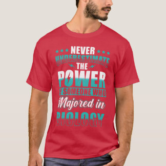 Biology Major girl T-Shirt