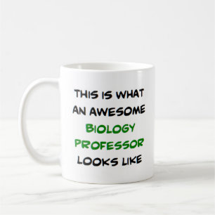 biology professor, awesome coffee mug
