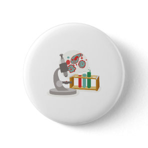 Biology Science Button