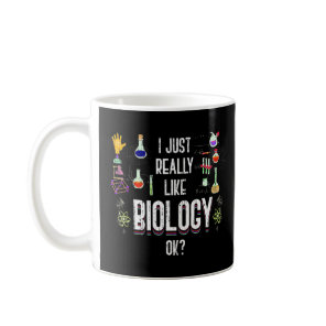Biology Science Student Scientist Geek Biology T-S Coffee Mug