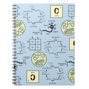 Biology Science Teacher Cell Genetics Neuron Nerd  Notebook