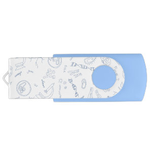 Biology scientific diagrams design flash drive