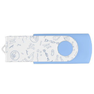 Biology scientific diagrams design flash drive
