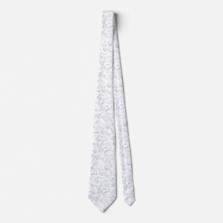 Biology scientific diagrams design neck tie