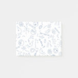 Biology scientific diagrams design post-it notes