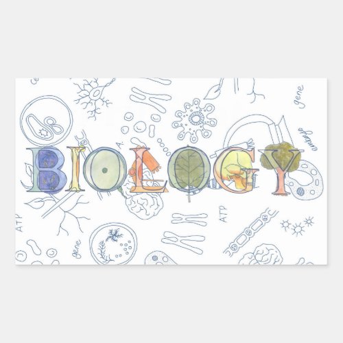 Biology sticker