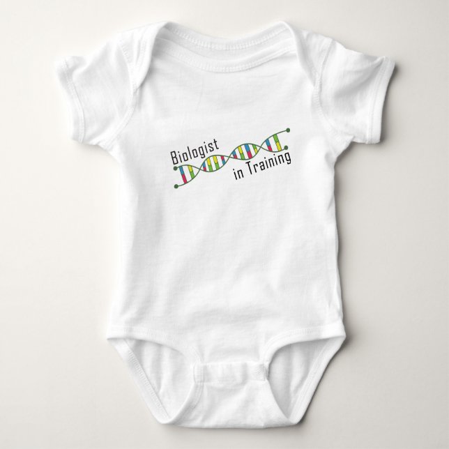 Biology Student Baby Bodysuit (Front)