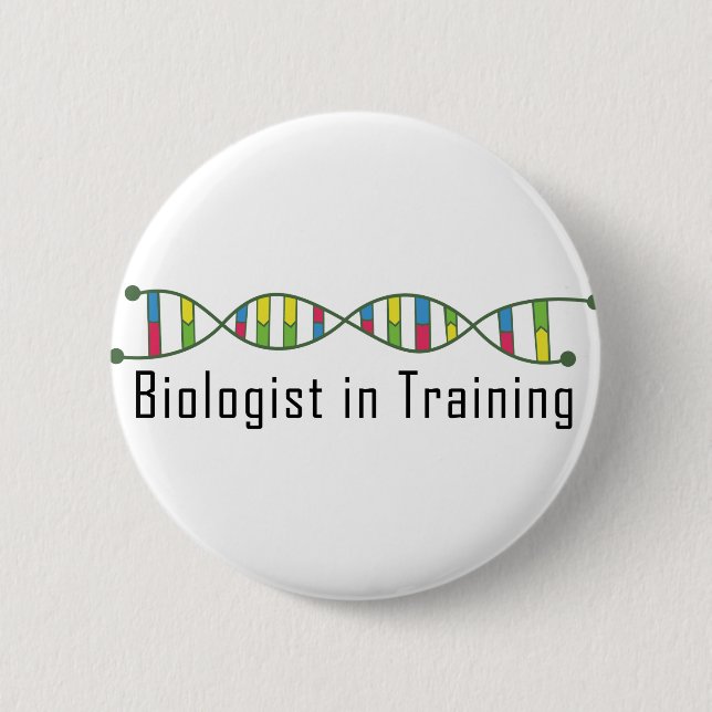 Biology Student Button (Front)