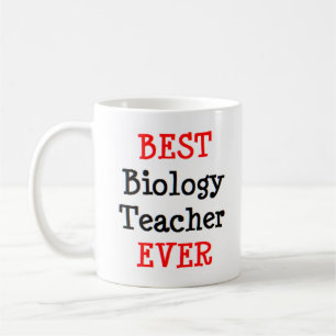 biology teacher, best coffee mug