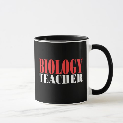 Biology Teacher Gift Mug