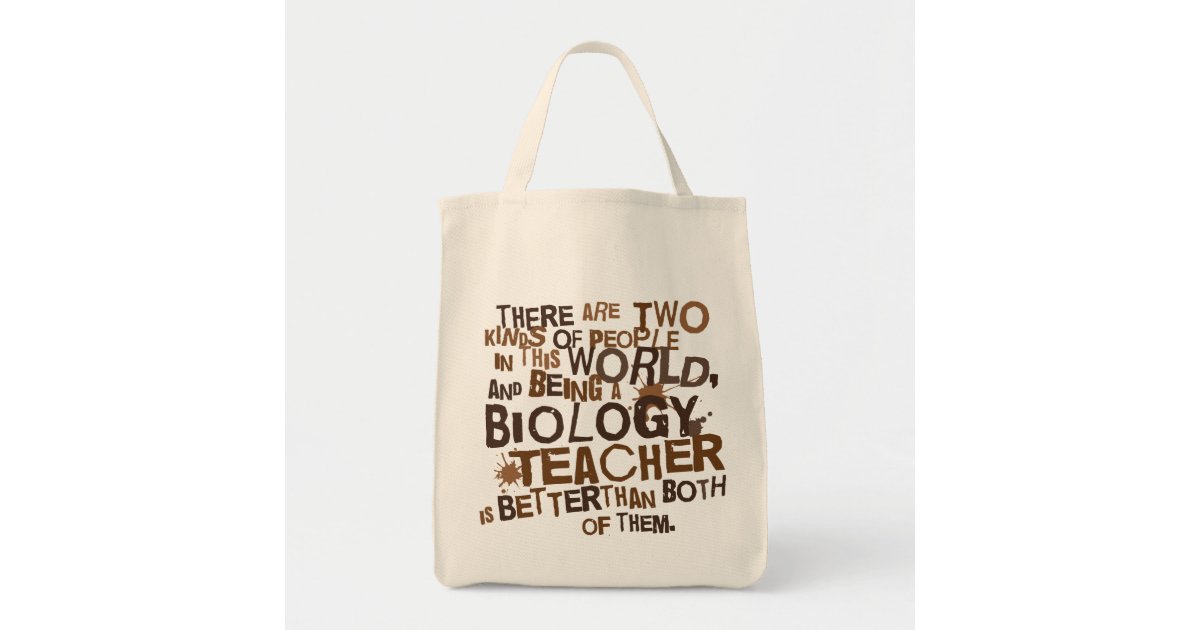 Biology Teacher Gift Tote Bag Zazzle