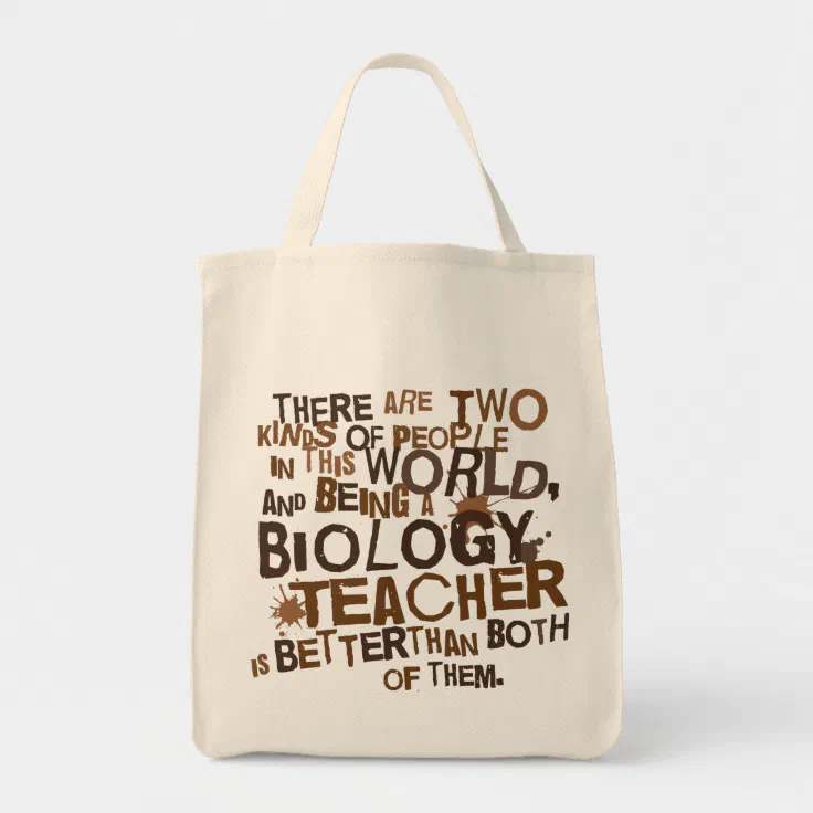 Biology Teacher Gift Tote Bag Zazzle