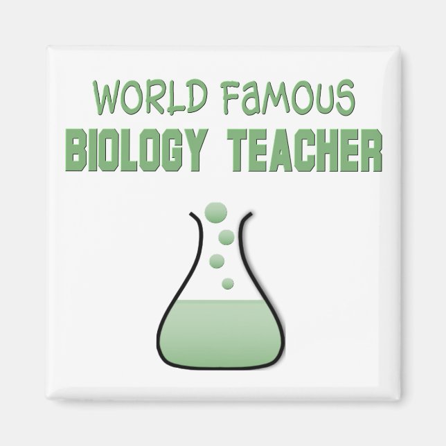 Biology Teacher Gifts Magnet (Front)