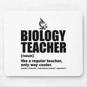 Biology Teacher   Science Biology Scienctist Gift Mouse Pad