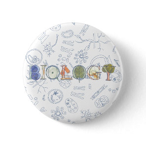Biology typography and diagrams button