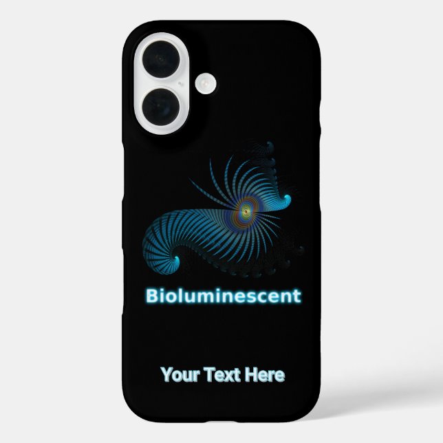 Bioluminescent Alien Sea Creature Case-Mate iPhone Case (Back)