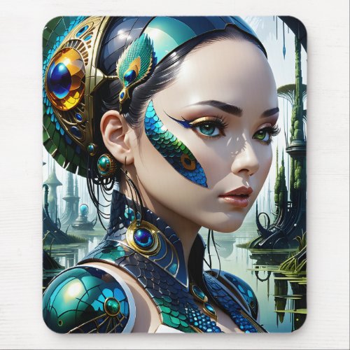 Biomechanical cybernetic giants are cybernetic bei mouse pad