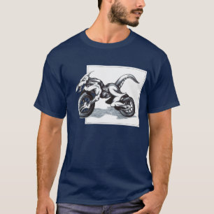Biomechanical Draconic Trike T-Shirt