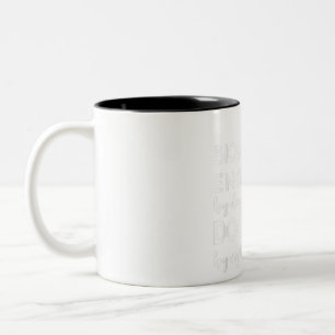 Biomedical Engineer Dog Mom Dog Lover Bio Engineer Two-Tone Coffee Mug