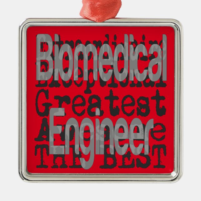 Biomedical Engineer Extraordinaire Metal Ornament (Front)