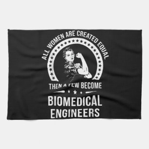 Biomedical Engineer For Women Biomedical Engineer Kitchen Towel