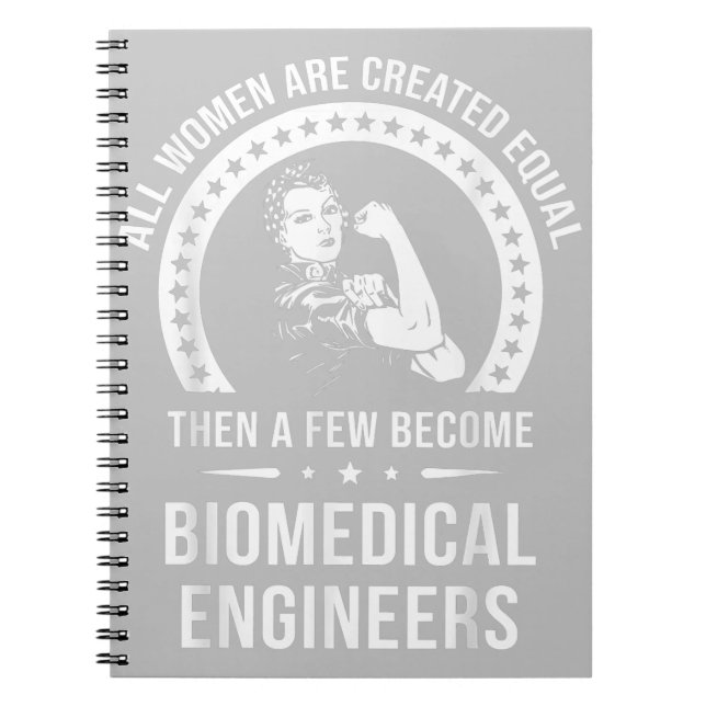 Biomedical Engineer For Women Biomedical Engineer Notebook (Front)