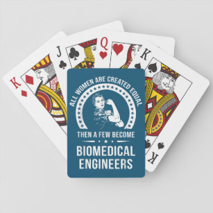 Biomedical Engineer For Women Biomedical Engineer Playing Cards