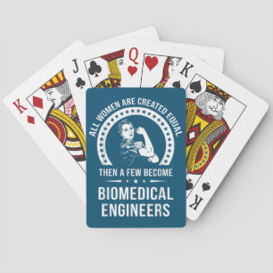Biomedical Engineer For Women Biomedical Engineer Poker Cards