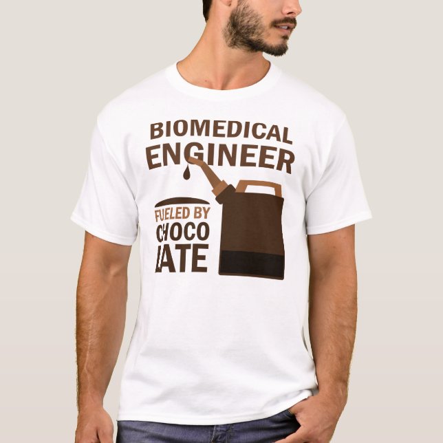 Biomedical Engineer (Funny) Chocolate T-Shirt (Front)