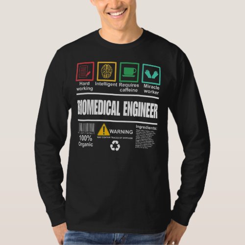 Biomedical Engineer Funny Engineer  T_Shirt