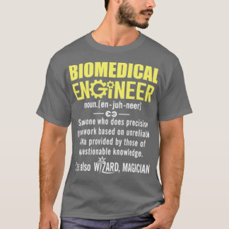 Biomedical Engineer Noun Funny Definition T-Shirt