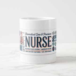 Biomedical Nurse Gift Giant Coffee Mug