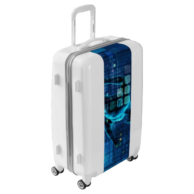 Biomedical Science Engineering or BME as Concept Luggage (Rotated Left)