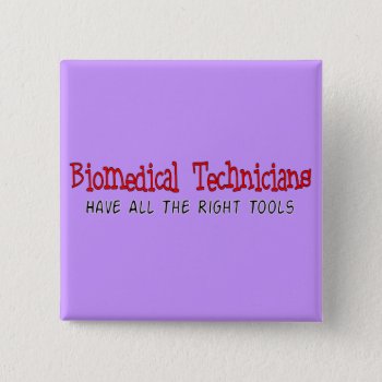 Biomedical Technician Gifts Button by ProfessionalDesigns at Zazzle