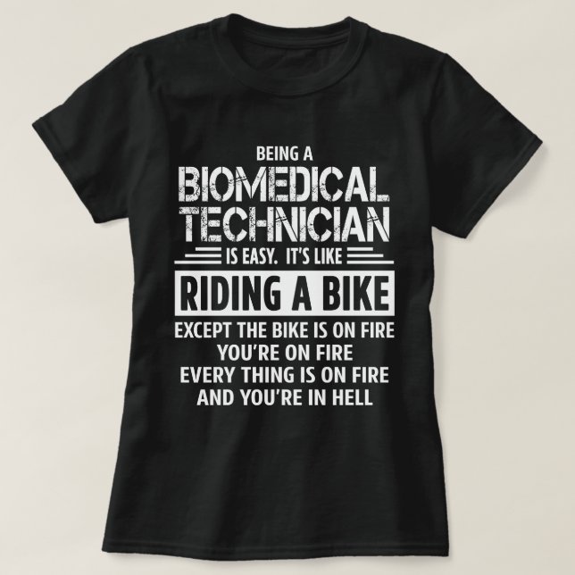 Biomedical Technician T-Shirt (Design Front)