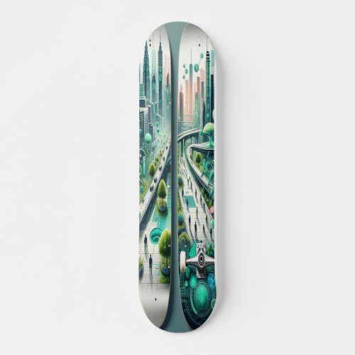 Biometropolis Deck Skateboard