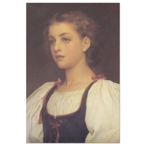 Biondina by Frederic Leighton Tissue Paper